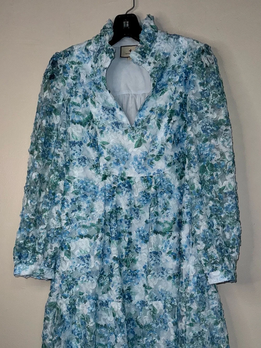 Tuckernuck Light Blue Dress with Logo Label - Picture 3 of 16
